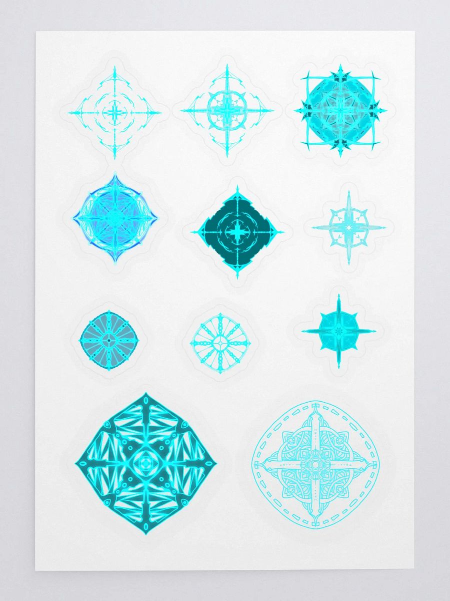 Cosmic Geometric Sticker Collection product image (3)