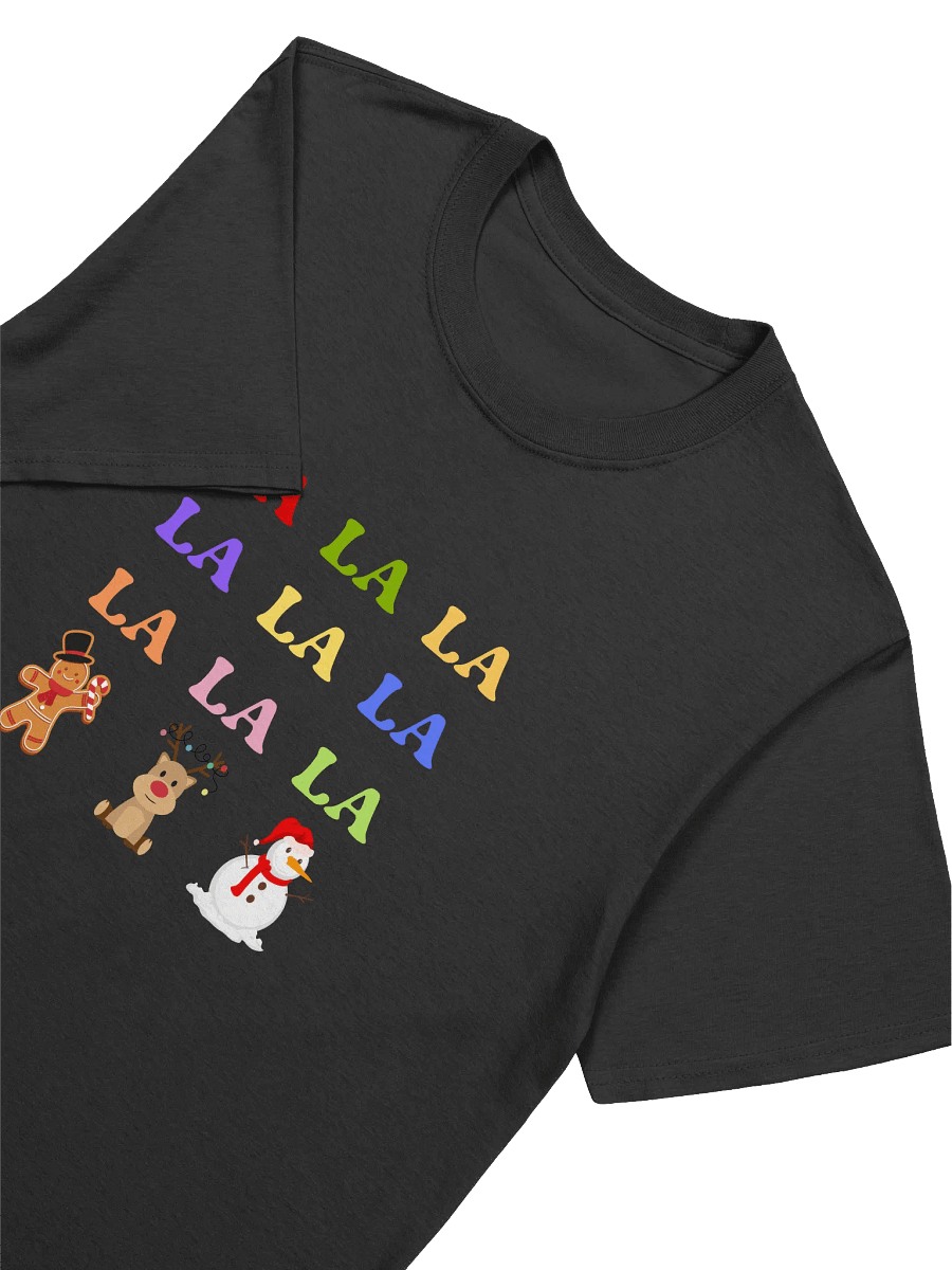 Cute Rudolph, Gingerbread Man, and Snowman Christmas Unisex T-Shirt product image (3)