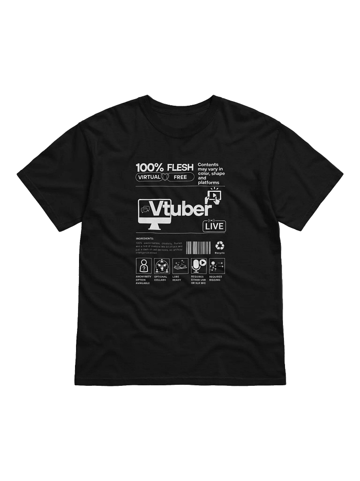 100% Vtuber Tee product image (1)