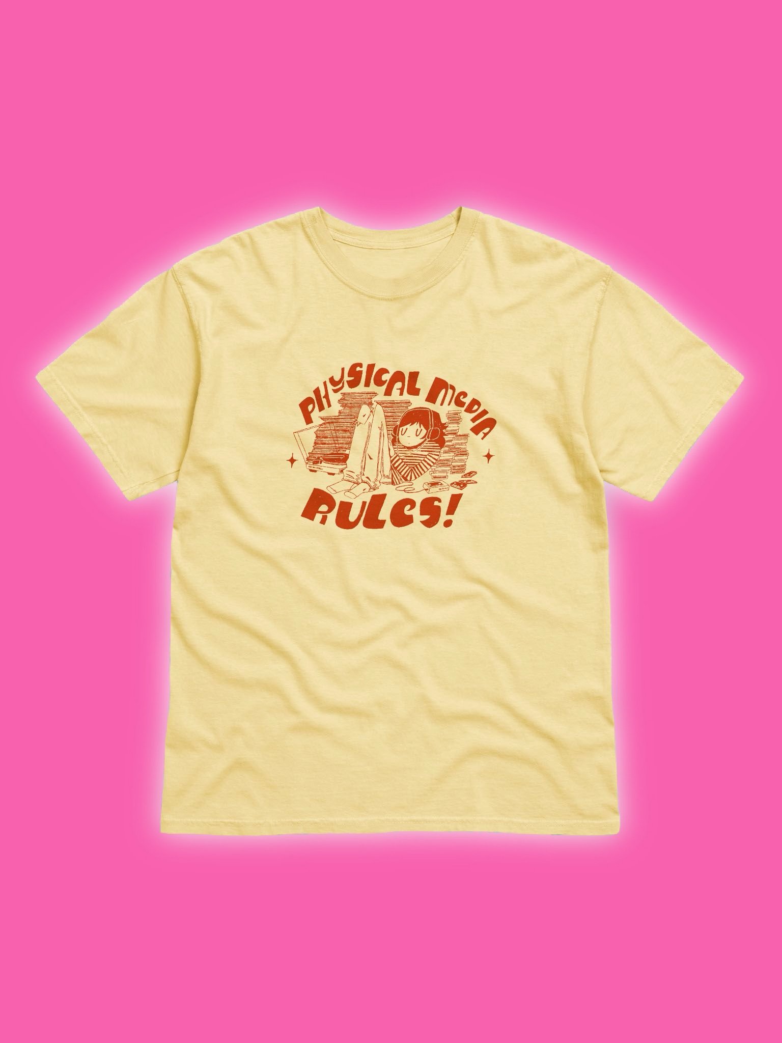 Physical Media Rules T-Shirt product image (1)