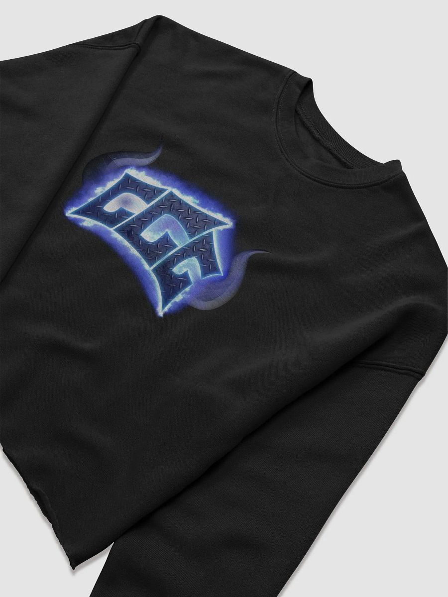 GGG Fire Logo Fleece Crop Sweatshirt product image (21)