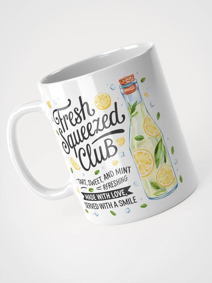 Fresh Squeezed Club White Glossy Mug product image (7)