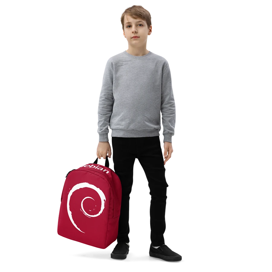 Backpack with Debian Swirl product image (7)