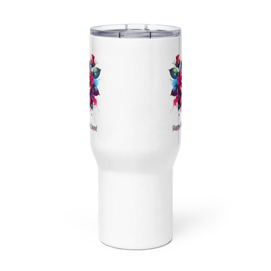 Happy Birthday Jayne Travel Mug With A Handle product image (3)