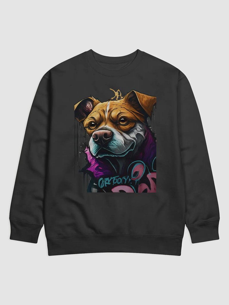 Vibrant Canine Chaos Sweatshirt
