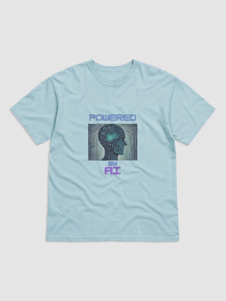 “Powered by AI T-shirt product image (1)