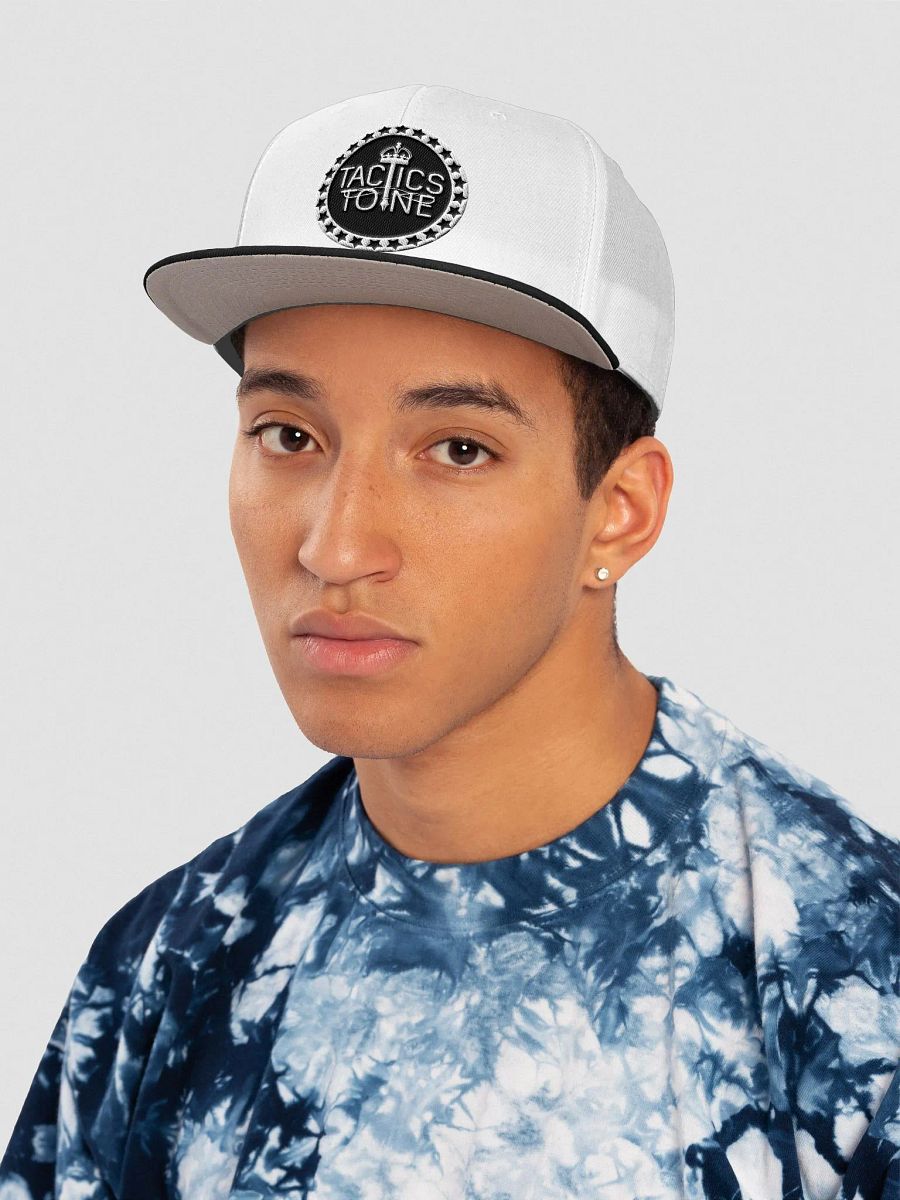 Royal Logo Snapback Cap - White&Black product image (6)