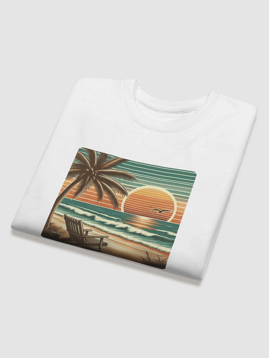 Tropical Sunset Comfort: Premium Sweatshirt | Ai Design product image (40)