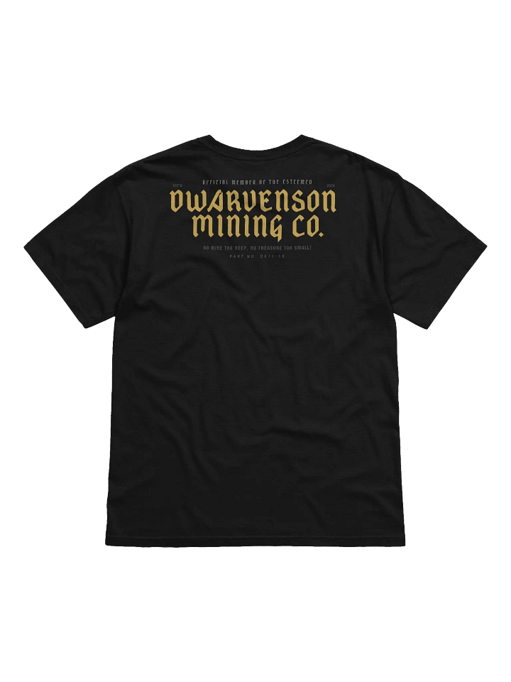 Dwarvenson Mining Co. Member | Heavyweight S/S Shirt product image (1)