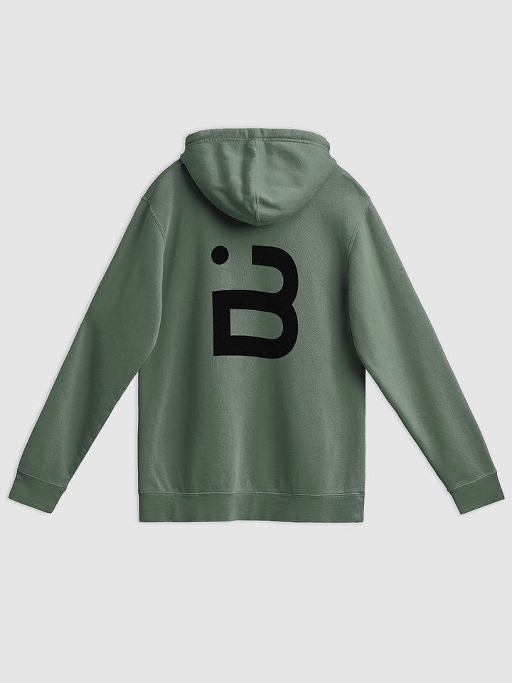 BUIII Originals Logo Black Premium Vintage Hoodie product image (15)
