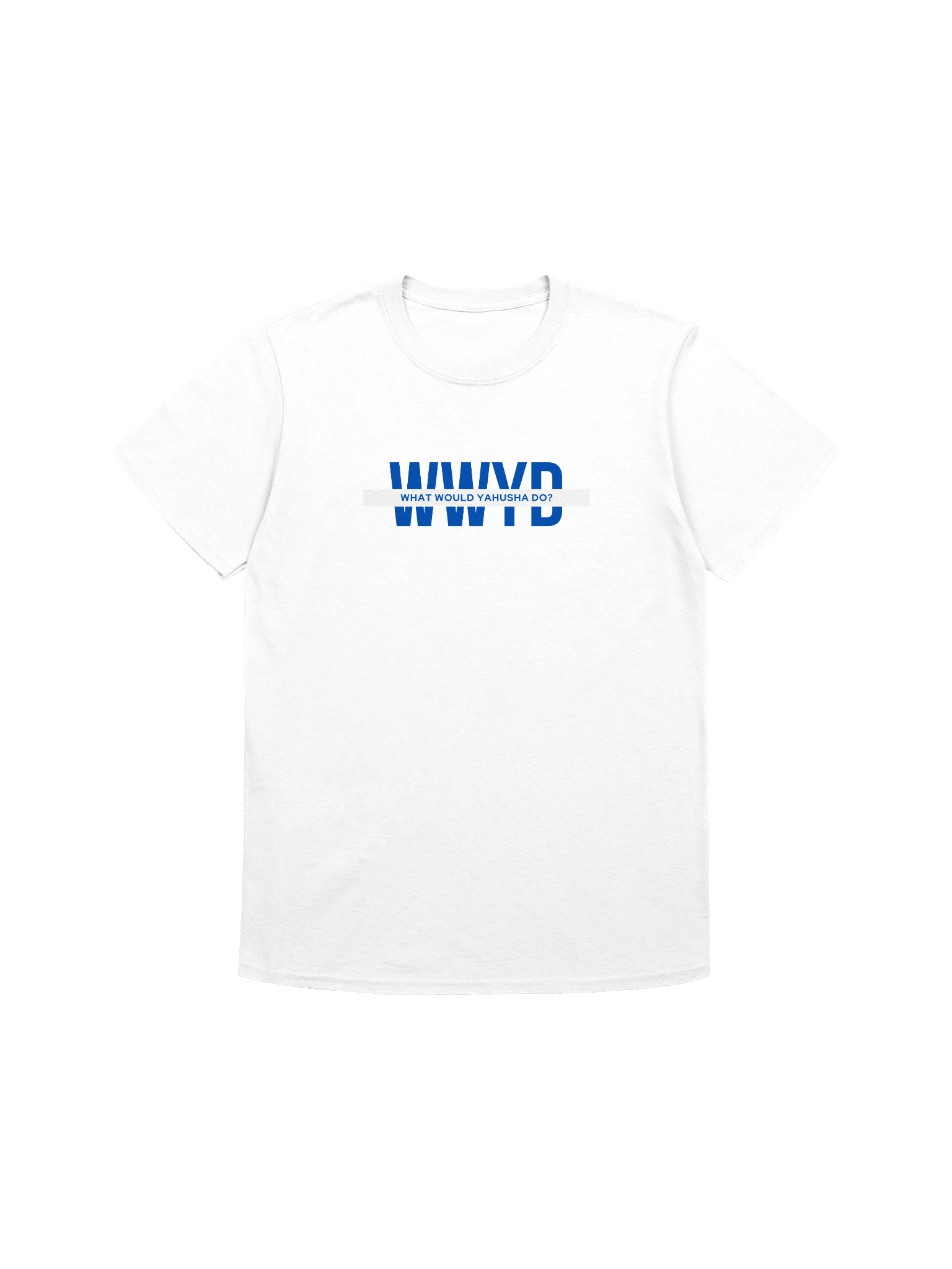 WWYD Blue Ink White T-Shirt product image (1)