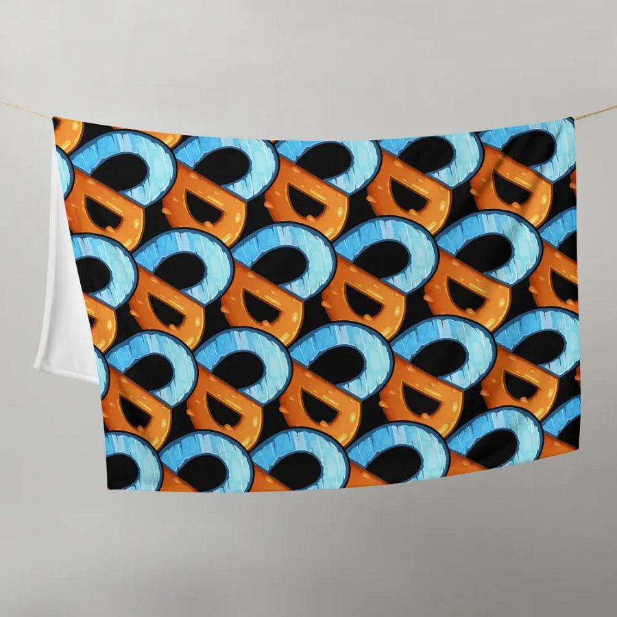heart v2 throw blanket product image (9)