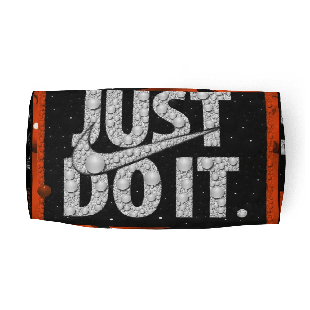 Buhay Tuklas Nike Swoosh Orange All-Over Duffle Bag product image (5)