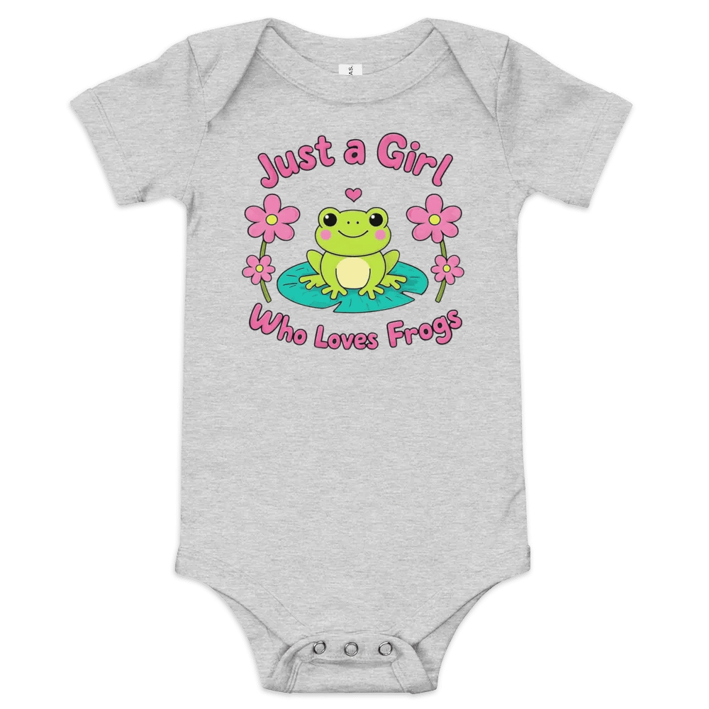Froggy Love Baby Onesie Bella+Canvas (Baby) product image (1)