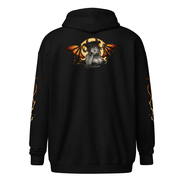 'Welcome to Hell' Zip-Up Hoodie product image (1)