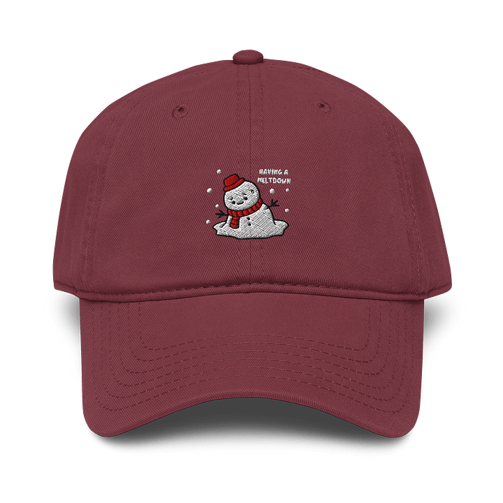 Snowman Meltdown Baseball Cap product image (21)