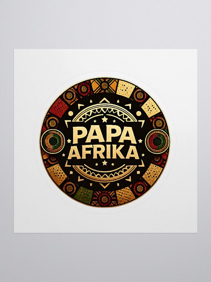 Papa Afrika Africa Father's Day Sticker product image (1)