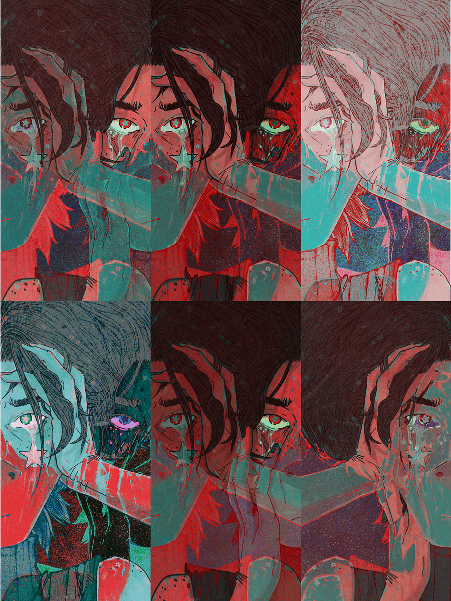 Bad Time Charlie - DIGITAL WALLPAPER SET product image (5)
