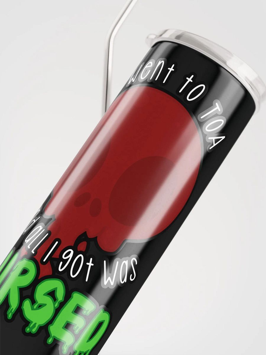 All I Got Was Cursed - Death Knight - Tumbler w/Straw product image (5)