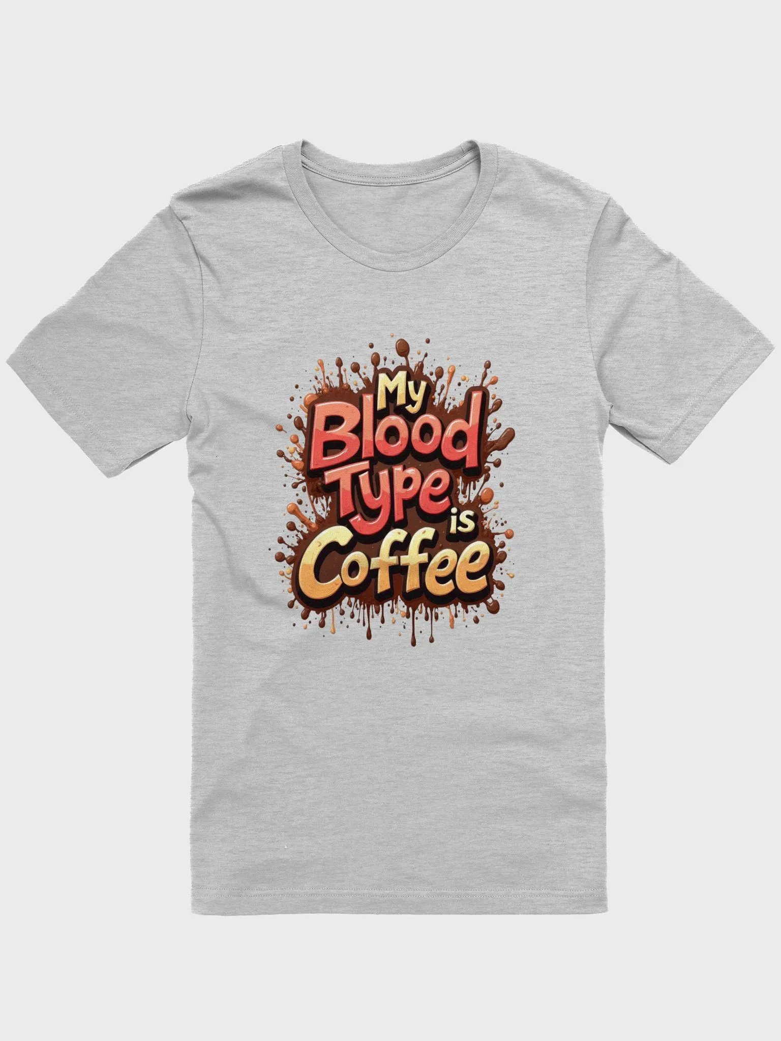 Coffee Blood Type Stylized T-Shirt product image (9)