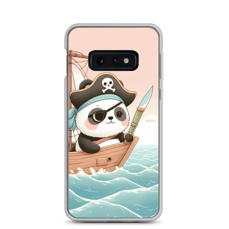 Pirate Panda Samsung® Clear Case product image (3)