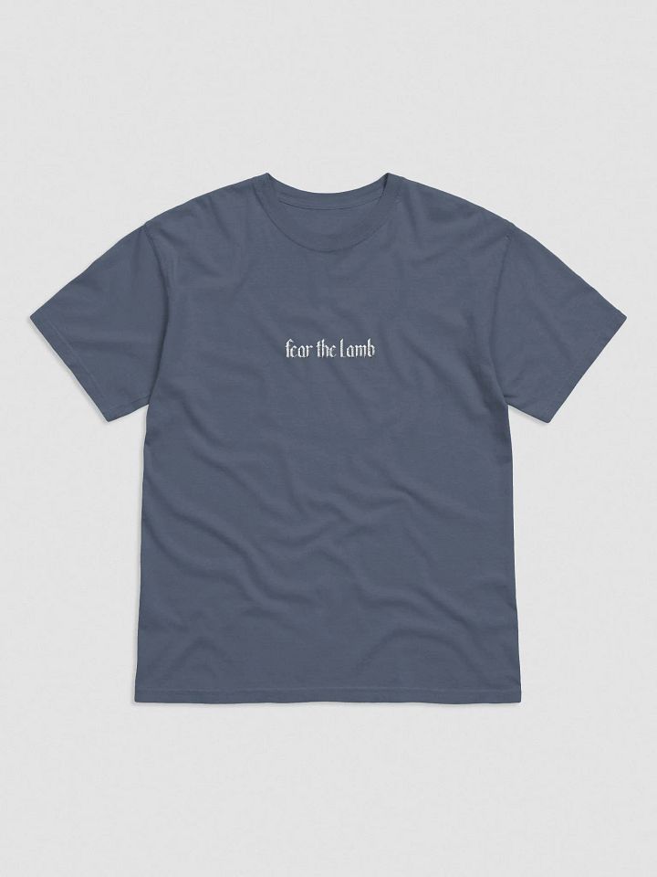 Christ Warriors | Fear The Lamb Embroidered T-Shirt product image (1)