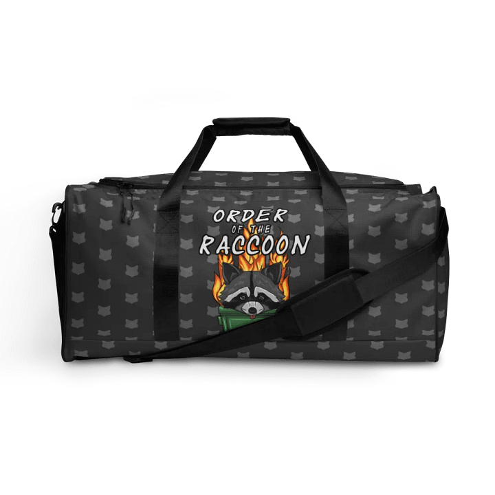 Order of the Raccoon Duffle Bag product image (1)