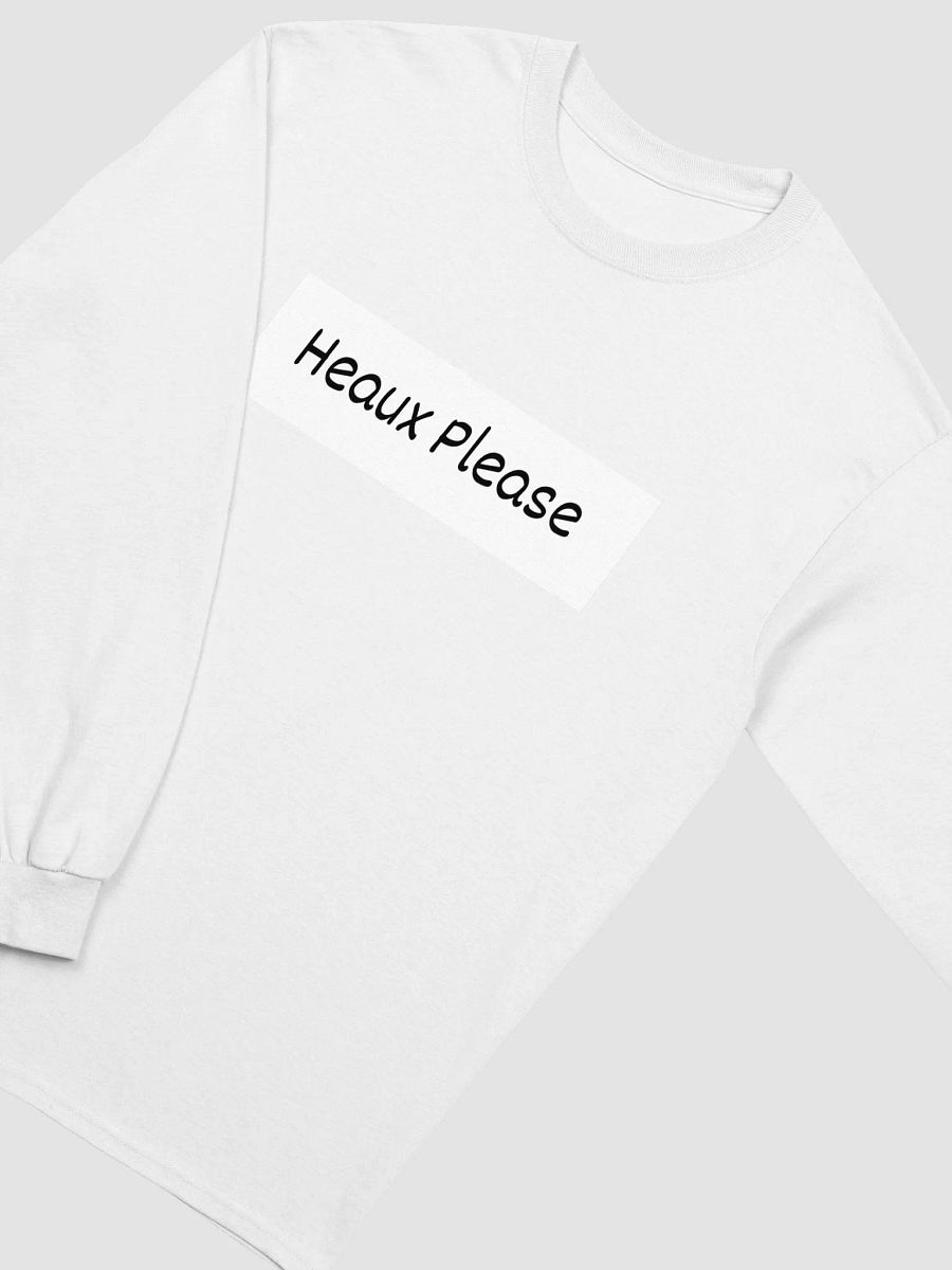 Black & White Phrase Apparel Heaux Please Long Sleeve product image (3)