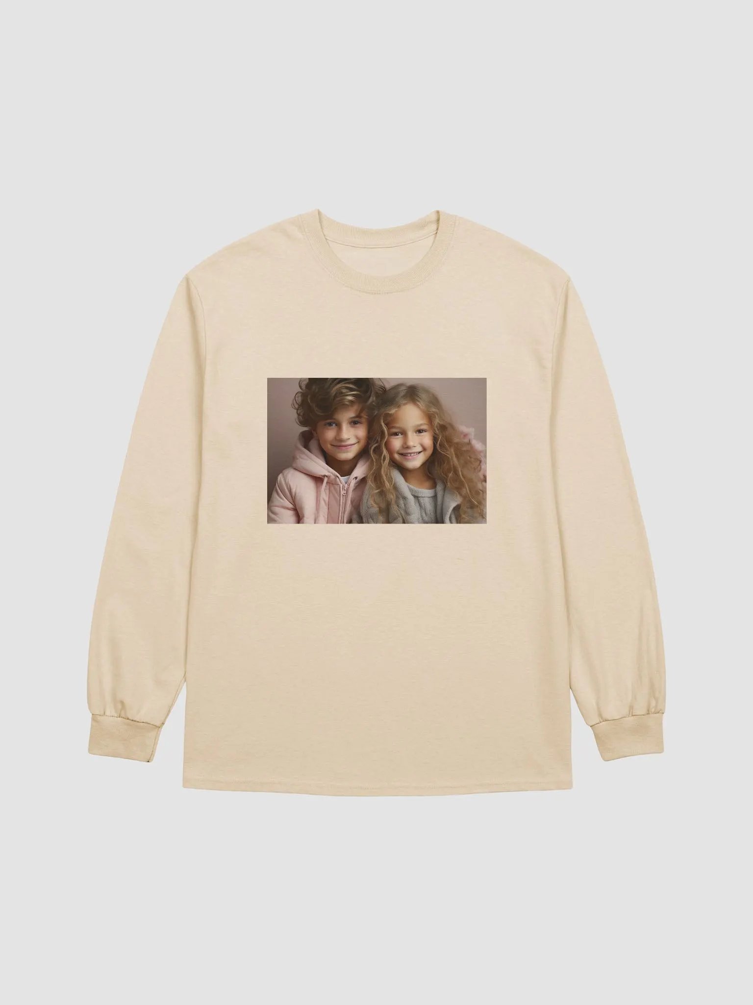 Custom Photo Long Sleeve T-Shirt product image (1)