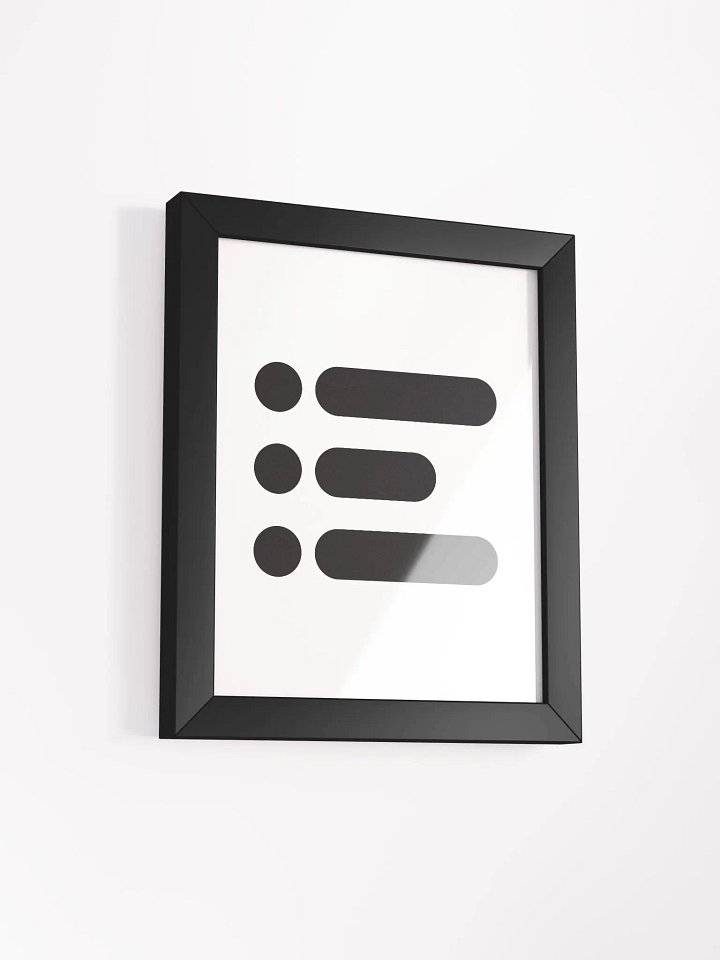 Framed High-Quality Matte Poster product image (1)