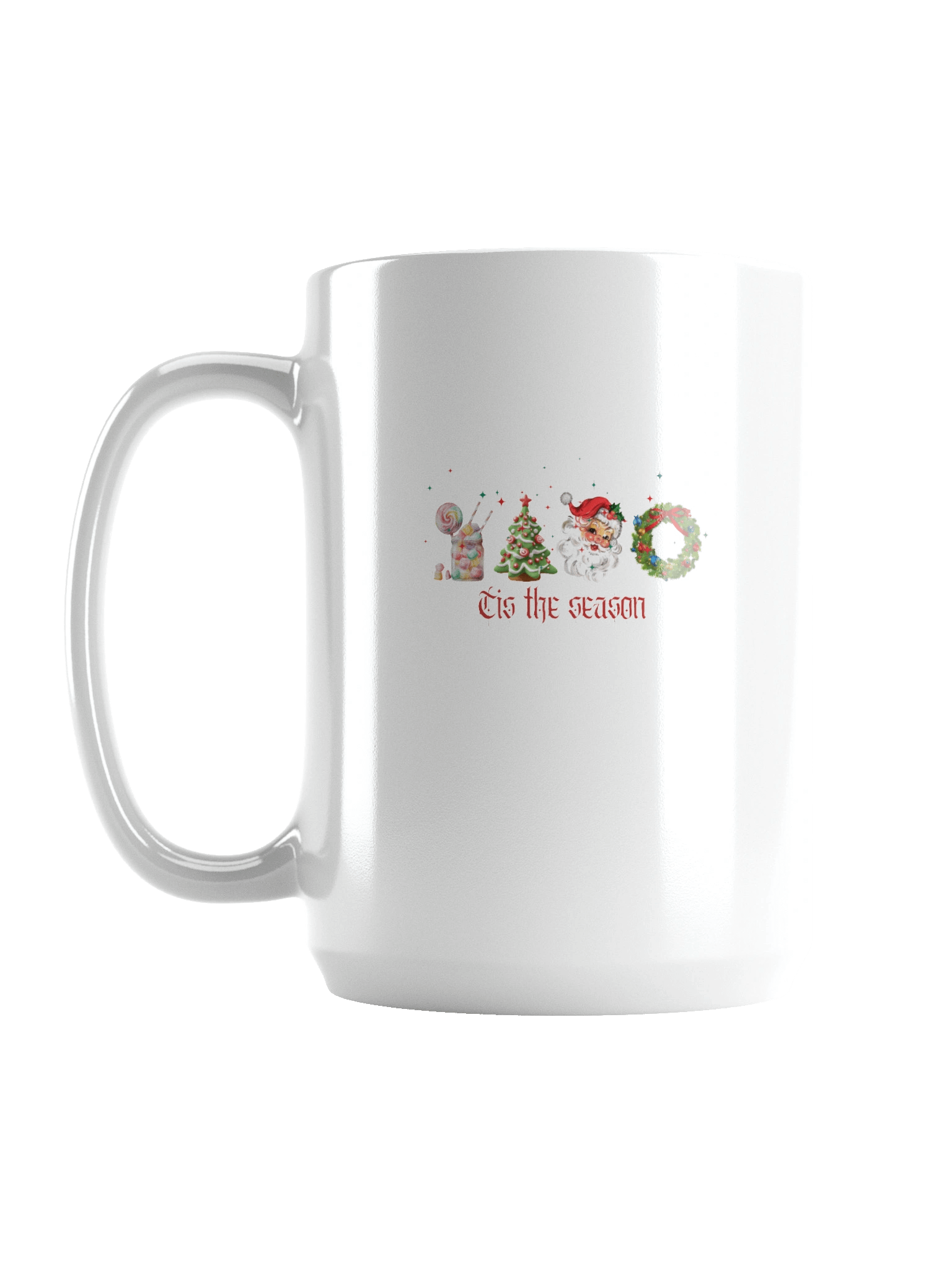 Tis The Season Retro Christmas Mug product image (1)