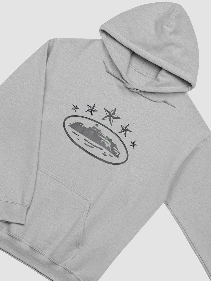 Corteiz 5 Starz Alcatraz Hoodie Grey product image (2)