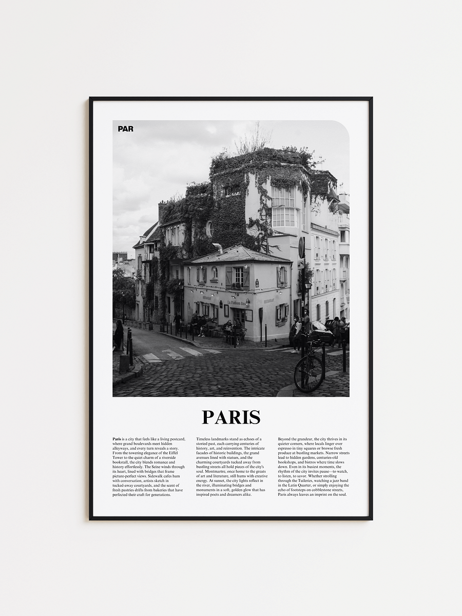 Paris 04 Newspaper Poster product image (1)