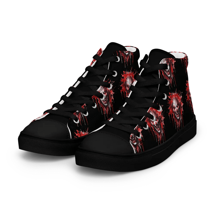 Sinister Clown Scream Men's High Tops product image (7)