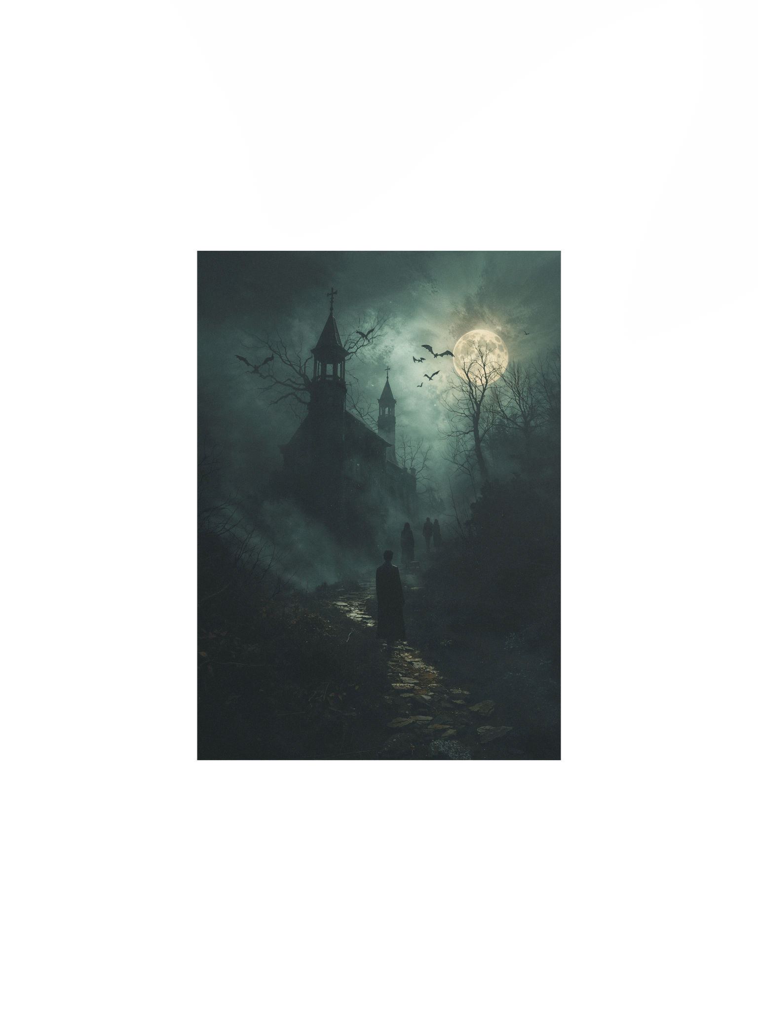 The Path of Shadows Matte Poster product image (4)