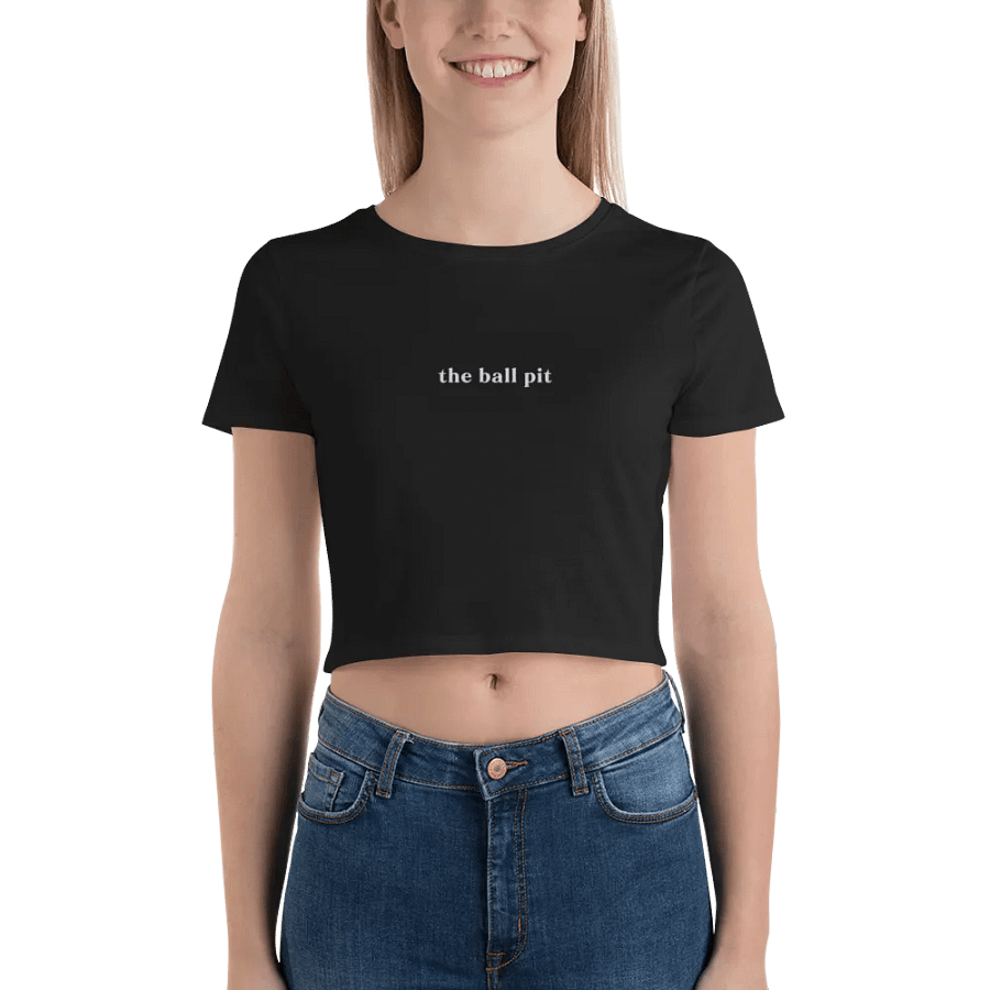 the ball pit - Embroidered Cropped Tee product image (3)