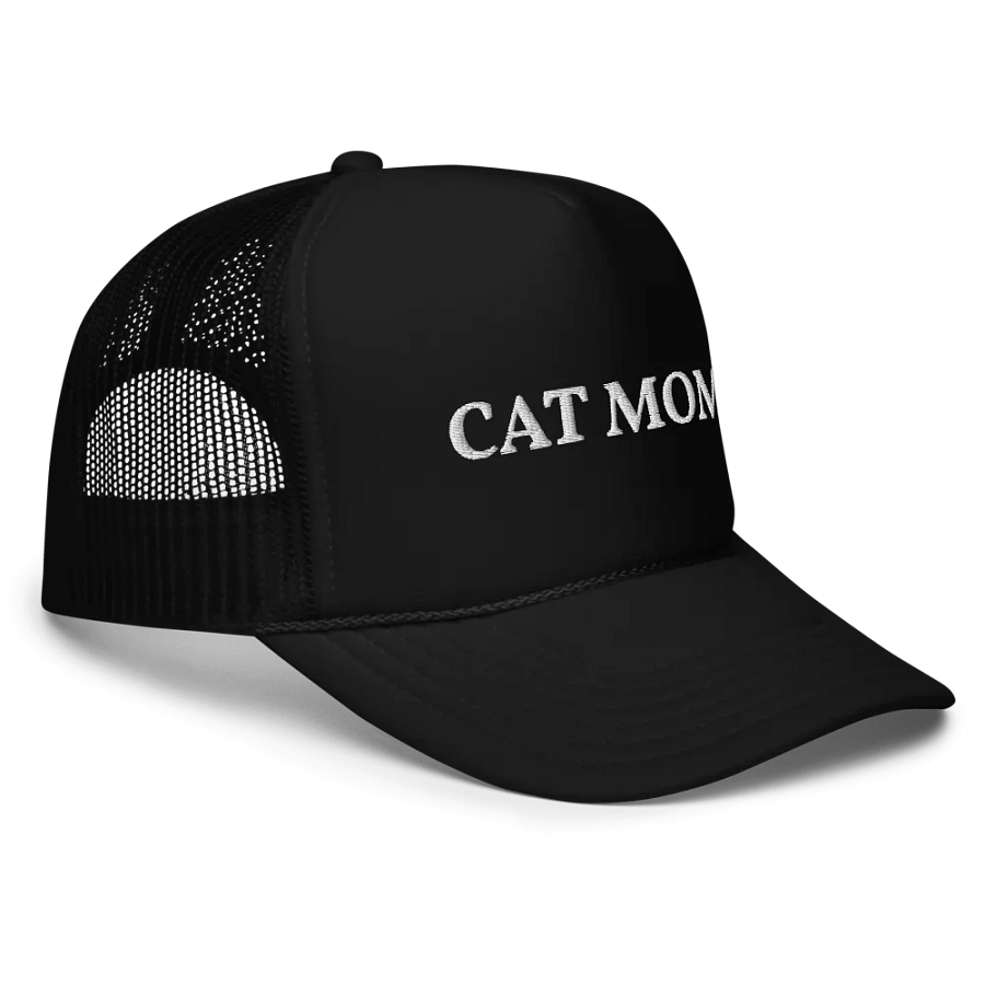 Cat Mom - Embroidered Hat Trucker Cap product image (3)