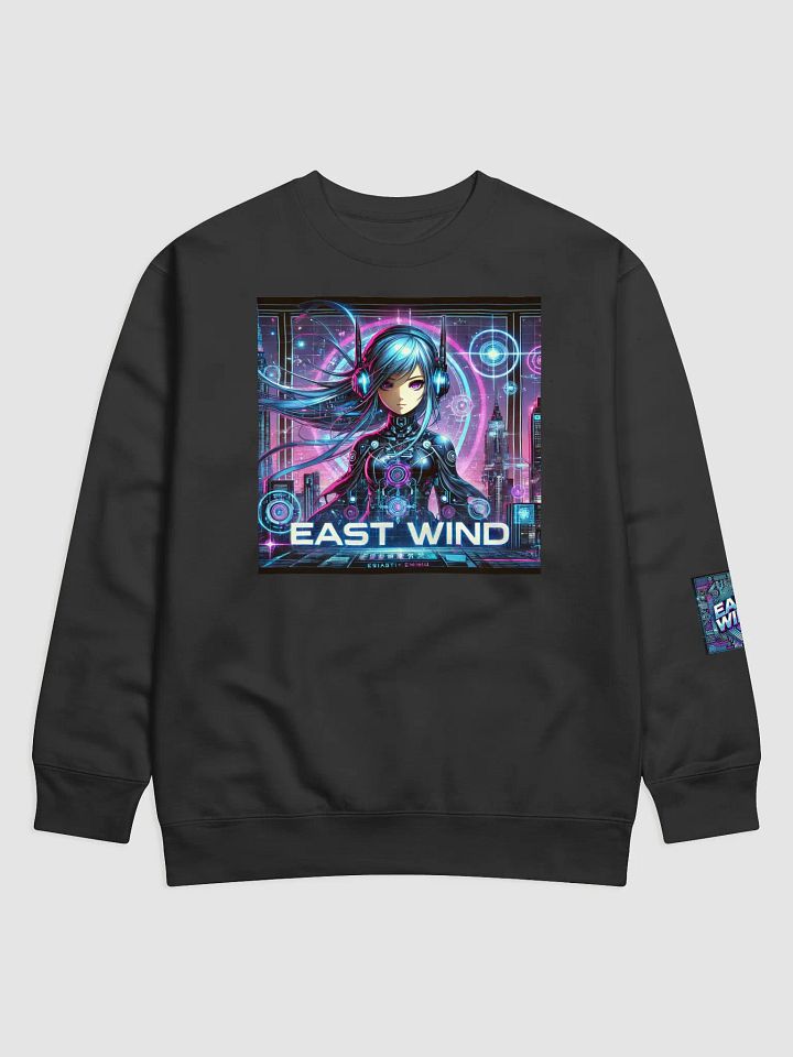 EAST WIND Geometric Circuit Sweatshirt product image (2)
