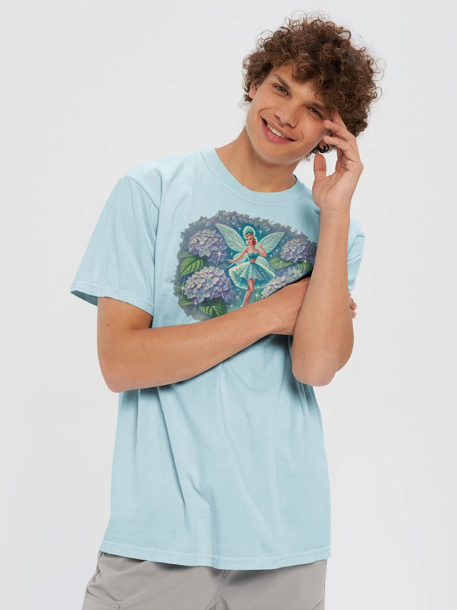 Enchanted Hydrangea Fairy Comfort Colors T-Shirt product image (29)