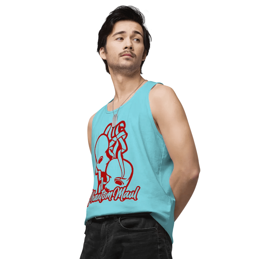 Red Logo Men's Tank Top product image (4)
