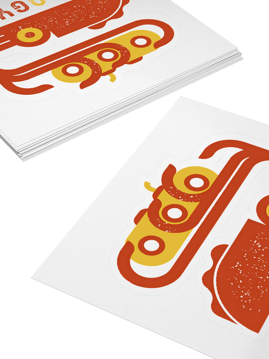 Yellow Submarine and Squid Urban Gypsy Kiss Cut Sticker product image (4)