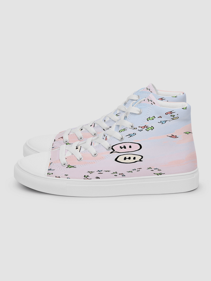 [Andres El Rey] Women's High Top Canvas Shoes Allcolor 2003 product image (2)