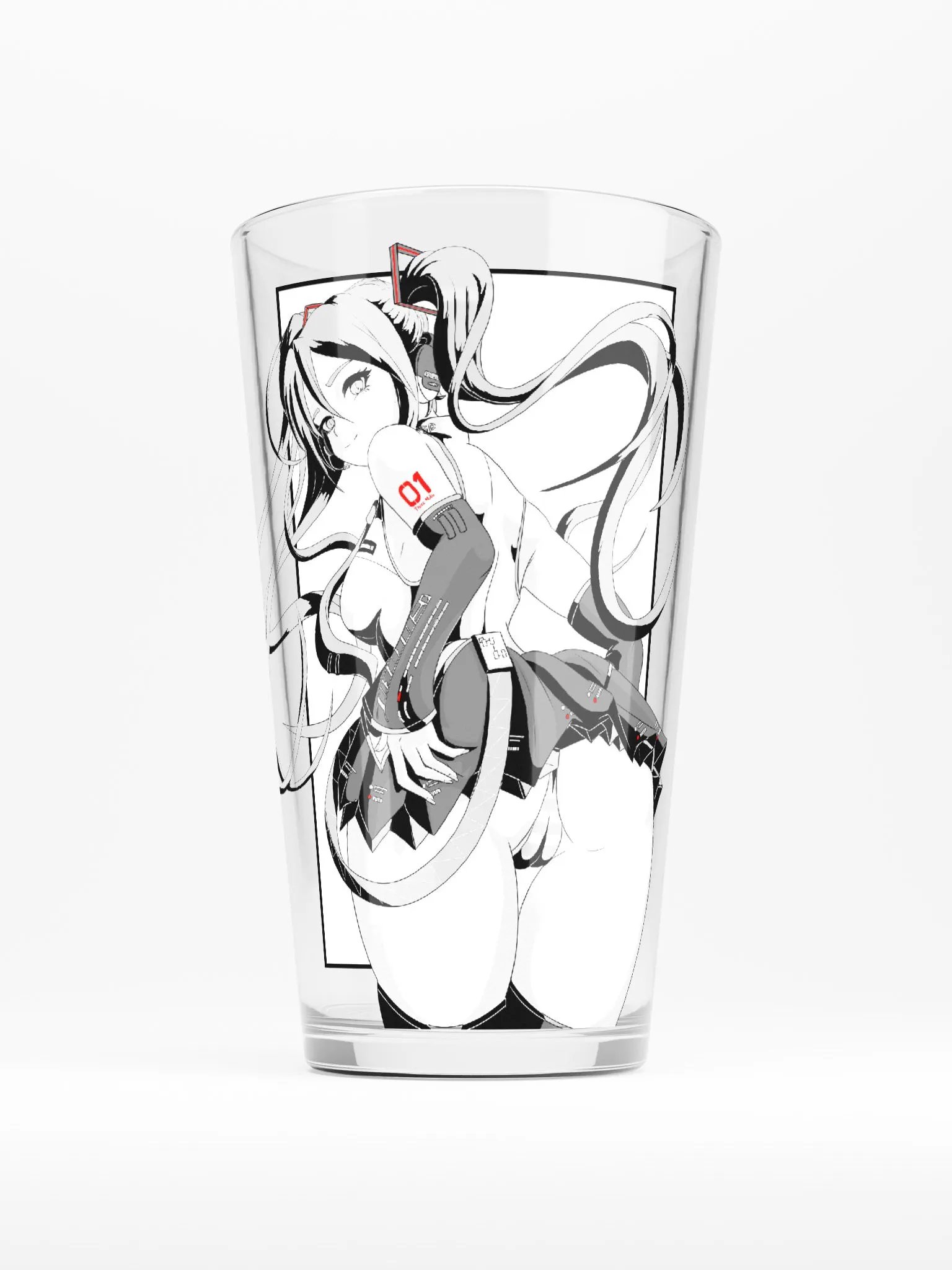 Hatsune Miku Pint Glass product image (1)