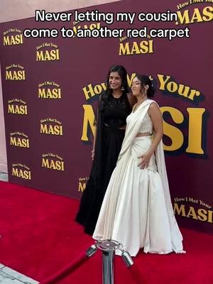 At least he appreciates the custom looks by @Auraa 😍 @arasha @Lily Abha  #fyp #foryoupage #desigirl #redcarpet #himym 