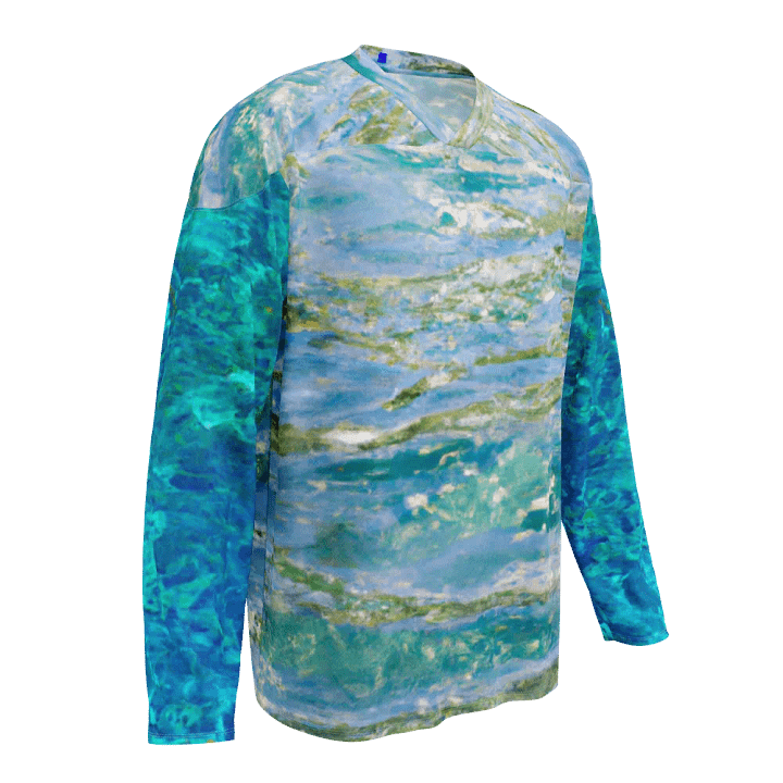 Aqua Fusion Recycled Hockey Jersey product image (1)