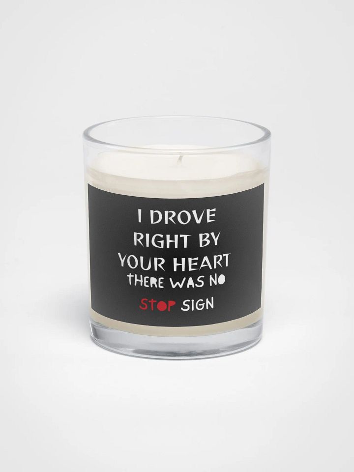 Stop Sign Soy Wax Candle product image (1)