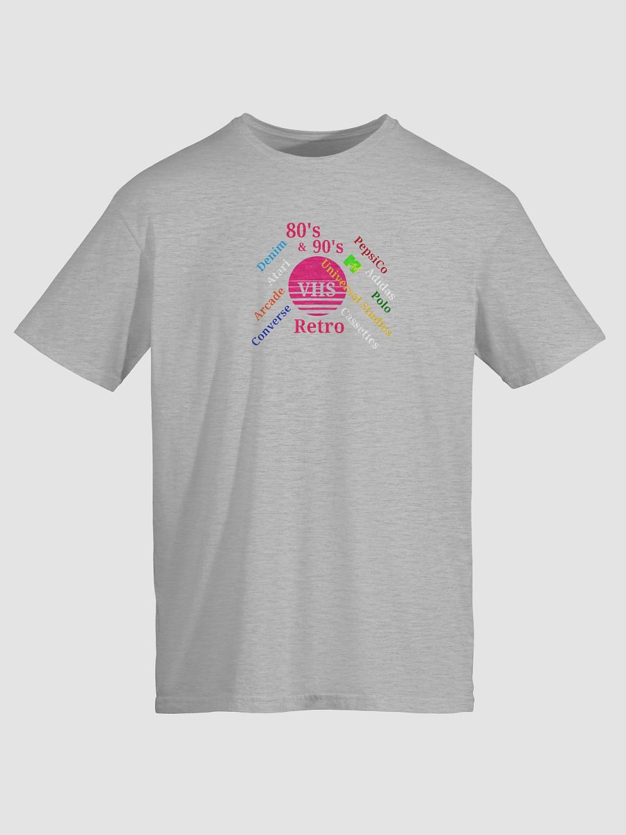 Retro VHS Circle Unisex T-Shirt product image (5)