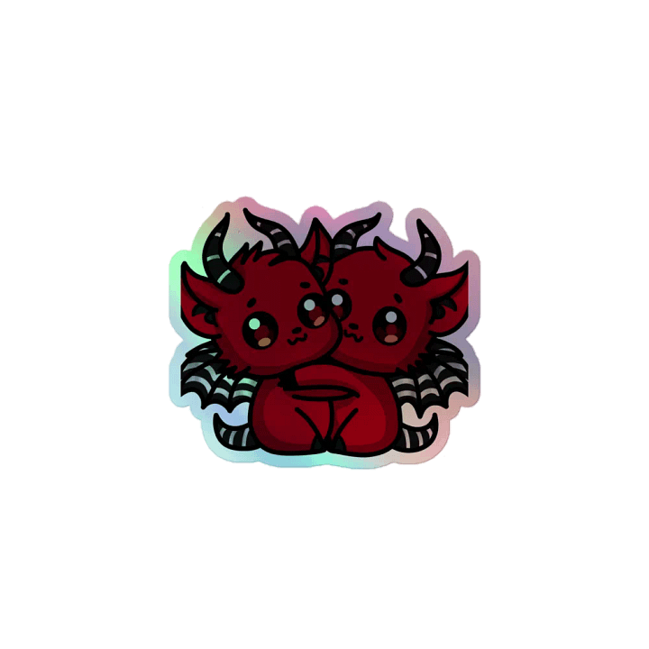 Cuddly Creatures Holographic Sticker Pack product image (1)