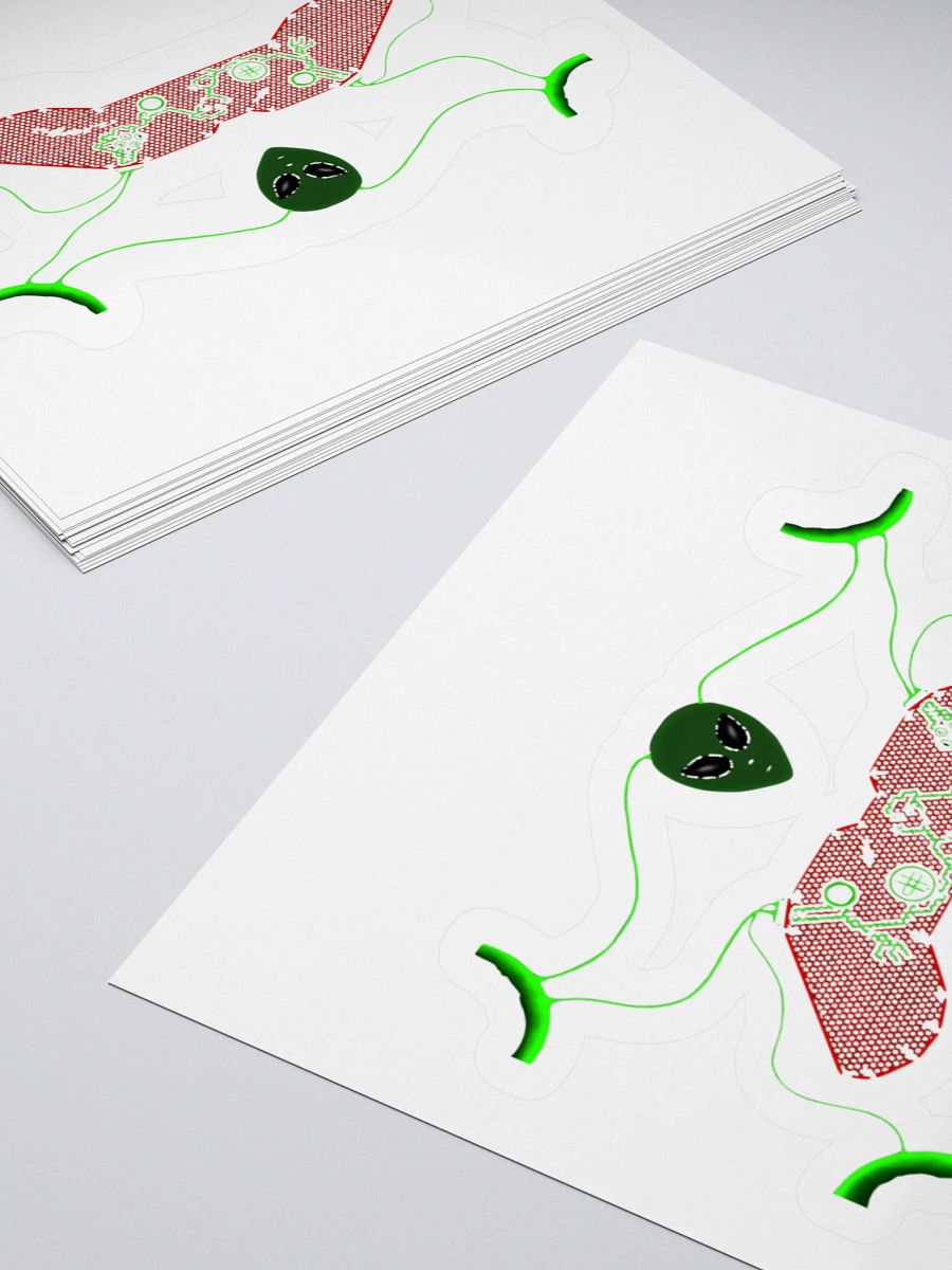 Alien Gaming Controller Sticker Pack product image (4)