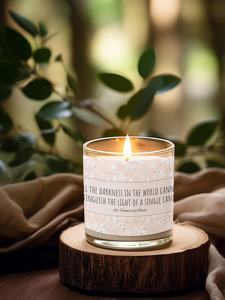 Saint Francis of Assisi Candle product image (1)